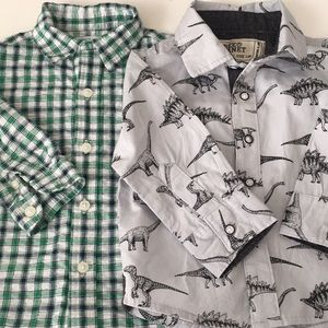 Janie and Jack / Free Planet Boy’s Shirts (2)